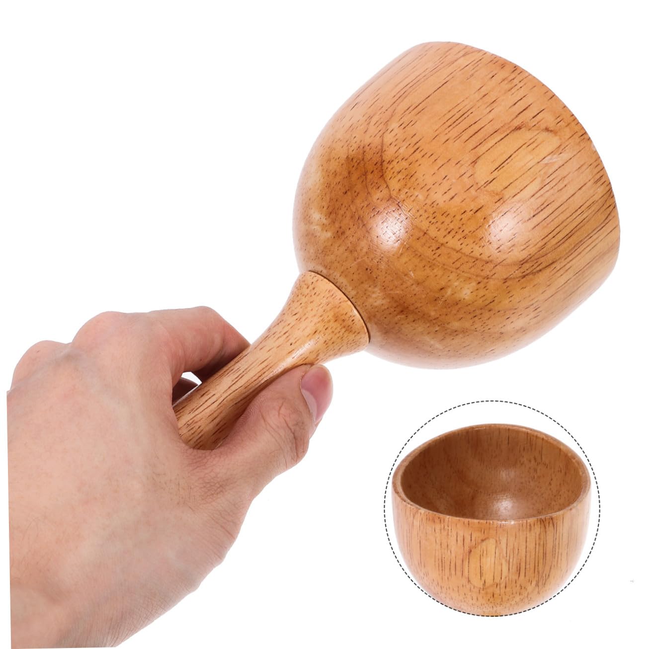 Strumenti per Massaggi in Legno Kit 3 Pezzi per Massaggi Linfodrenanti e Scolpire Corpo Bastone Rotante per Uso Quotidiano