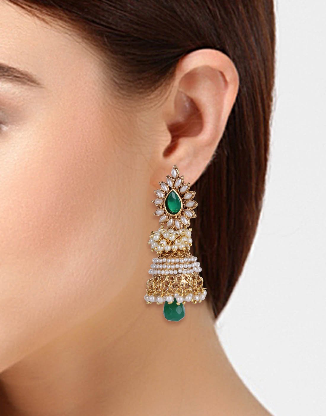 Metal Jhumki Earring For Women