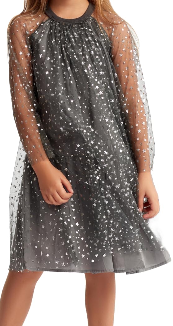 Srebrne - Vestito da principessa, elegante, formale, per il tempo libero, per feste di compleanno, alla moda