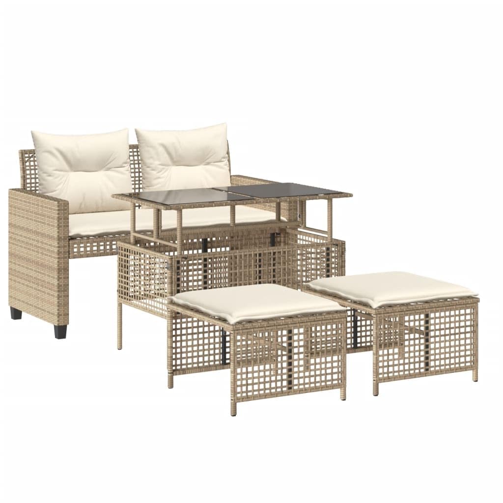 Salon de jardin en polyrotin pour aménager votre terrasse ou balcon