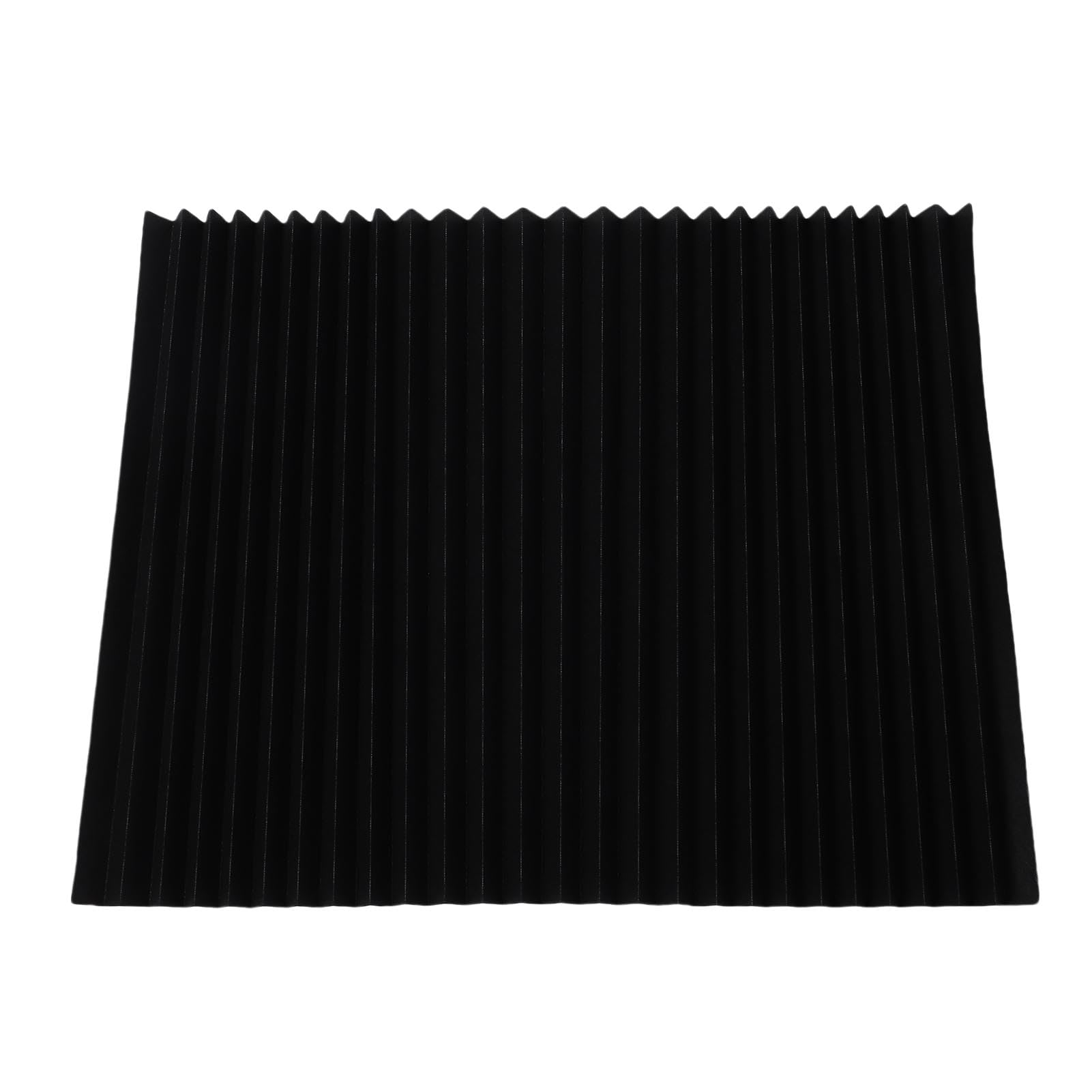 Persianas para RV, Blackout Totalmente Tela No Tejida Sin Perforación Adhesivo Persianas para Ventanas de Autocaravanas, con Cinta de Sujeción para RV Remolque de Viaje Ventanas (Negra)
