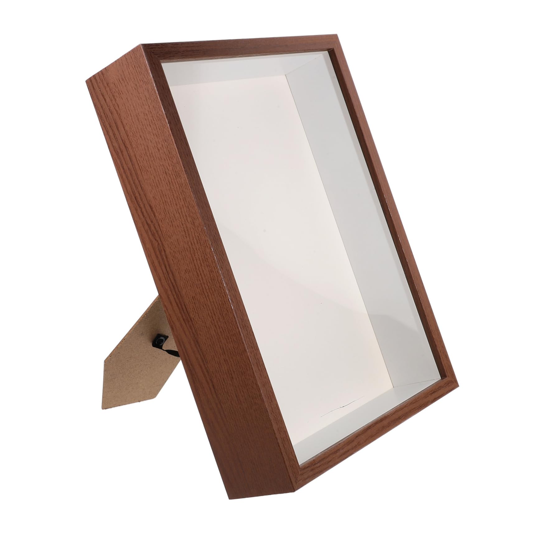 Cadre de fleurs séchées en bois A3 vitrine transparente 5cm objet décoration DIY bureau hôtel