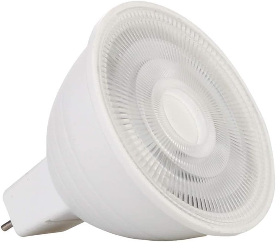 MR16 LED Bulbs 24V 5W, 35W Halogen Bulb Equivalent , 6000K Cool White Led Light Bulbs, 400-450 Lumens, Perfect Standard Size , 24 Volt MR16 LED Spotlight , GU5.3 Base,5-Pack