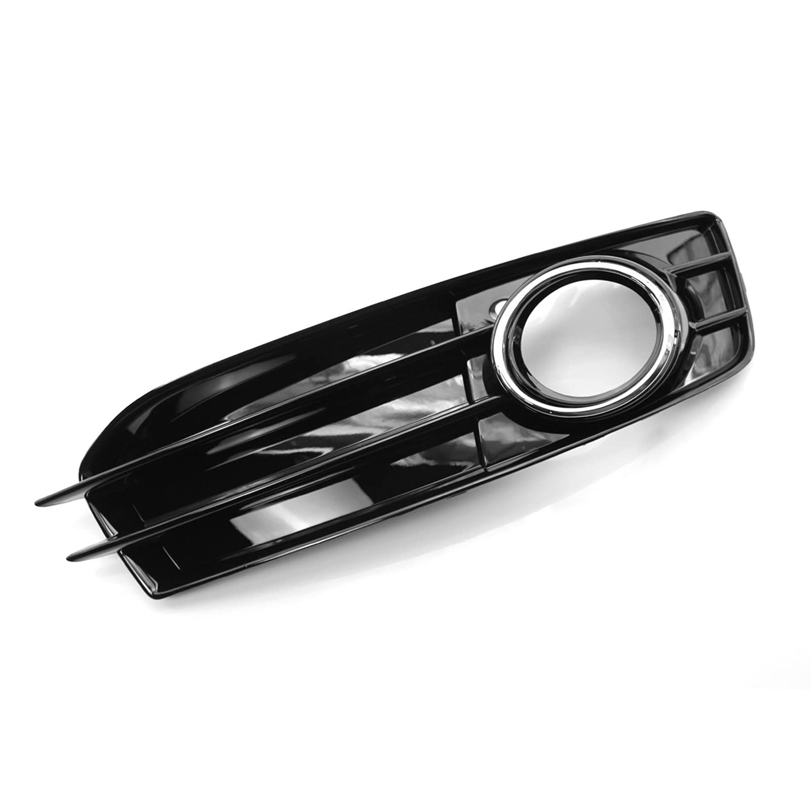 Rejilla del parachoques delantero,Rejilla de parachoques delantero, embellecedor de luz antiniebla, bisel para luz antiniebla derecha, cubierta de lámpara, rejilla de repuesto para Audi A3 8P
