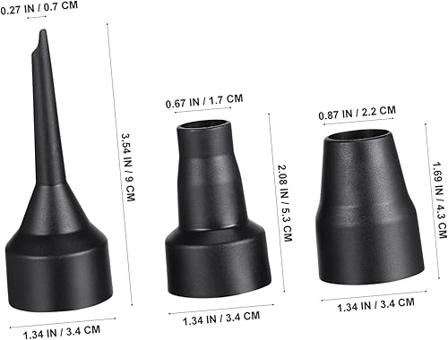 Miniatura 2 de LIFKOME Air Matress - Juego de 2 boquillas de repuesto para bomba de aire, inflador, adaptador de inflador, accesorio para colchón de aire, sofá