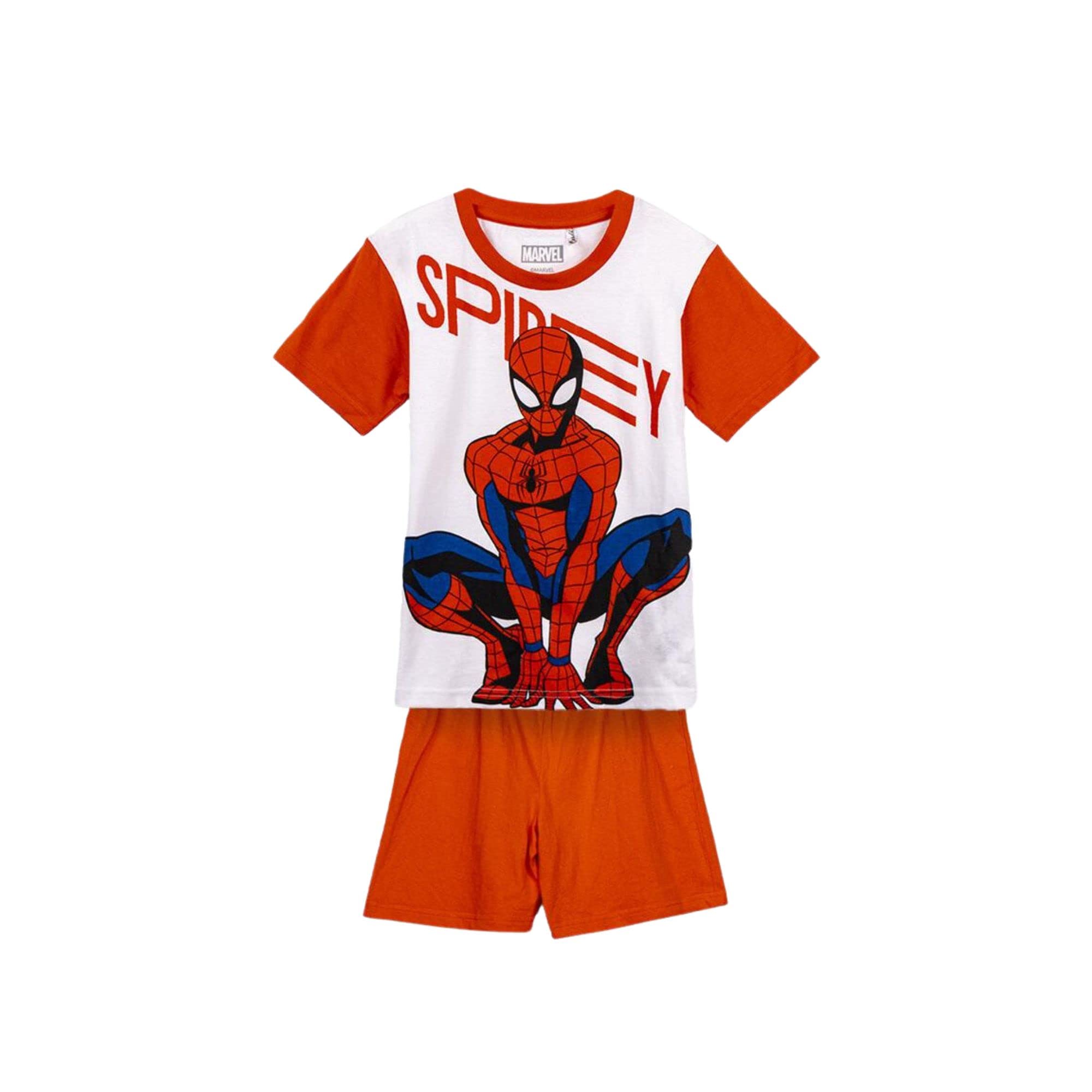 CERDÁ LIFE'S LITTLE MOMENTS Corto Pijama de Verano de Spiderman para Niño Unisex bebé