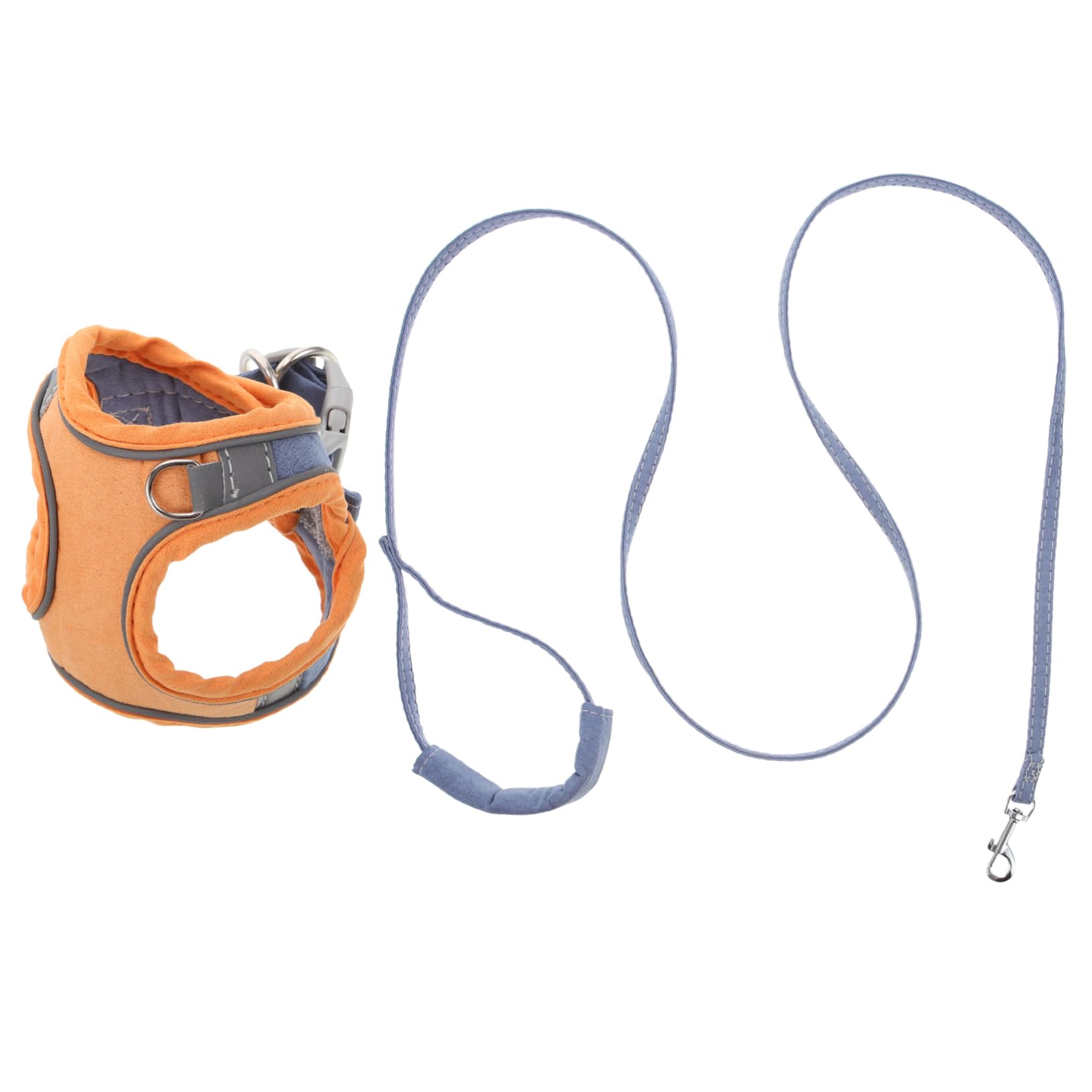 Totority Pet Harness Stylish Dog and Cat Harness Breathable Material Reflective Strip for Night Safety