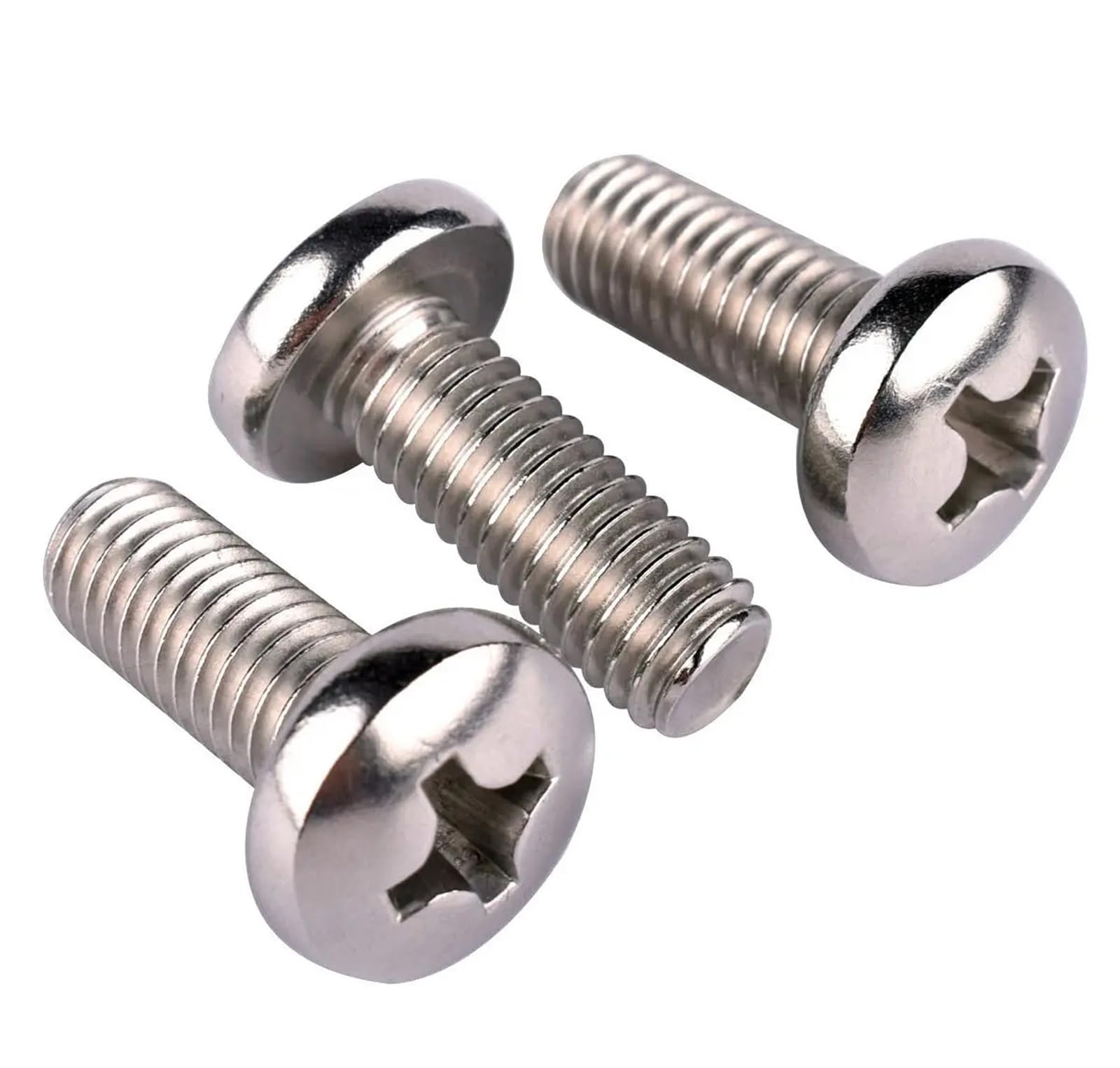 100X M1.4 Edelstahl Senkkopf Schrauben 14mm - 304 Stahl Selbstschneidend