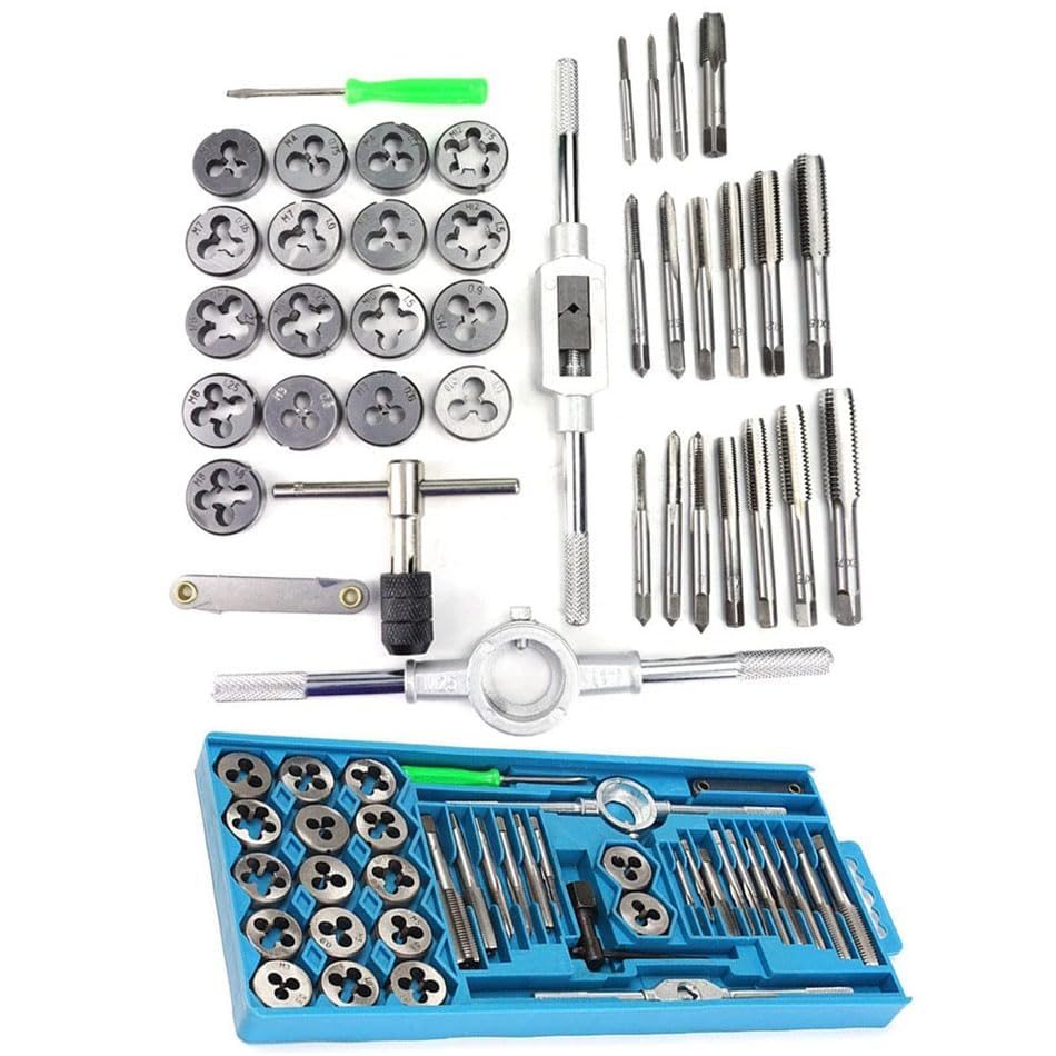 nitya 40pcs Screw Thread Plug Taps Wrench Die Alloy Steel Hand Tapping Tools Screw Tap Die Tap and Die Set (B0CL21WLKQ) Amazon Price History, Amazon Price Tracker