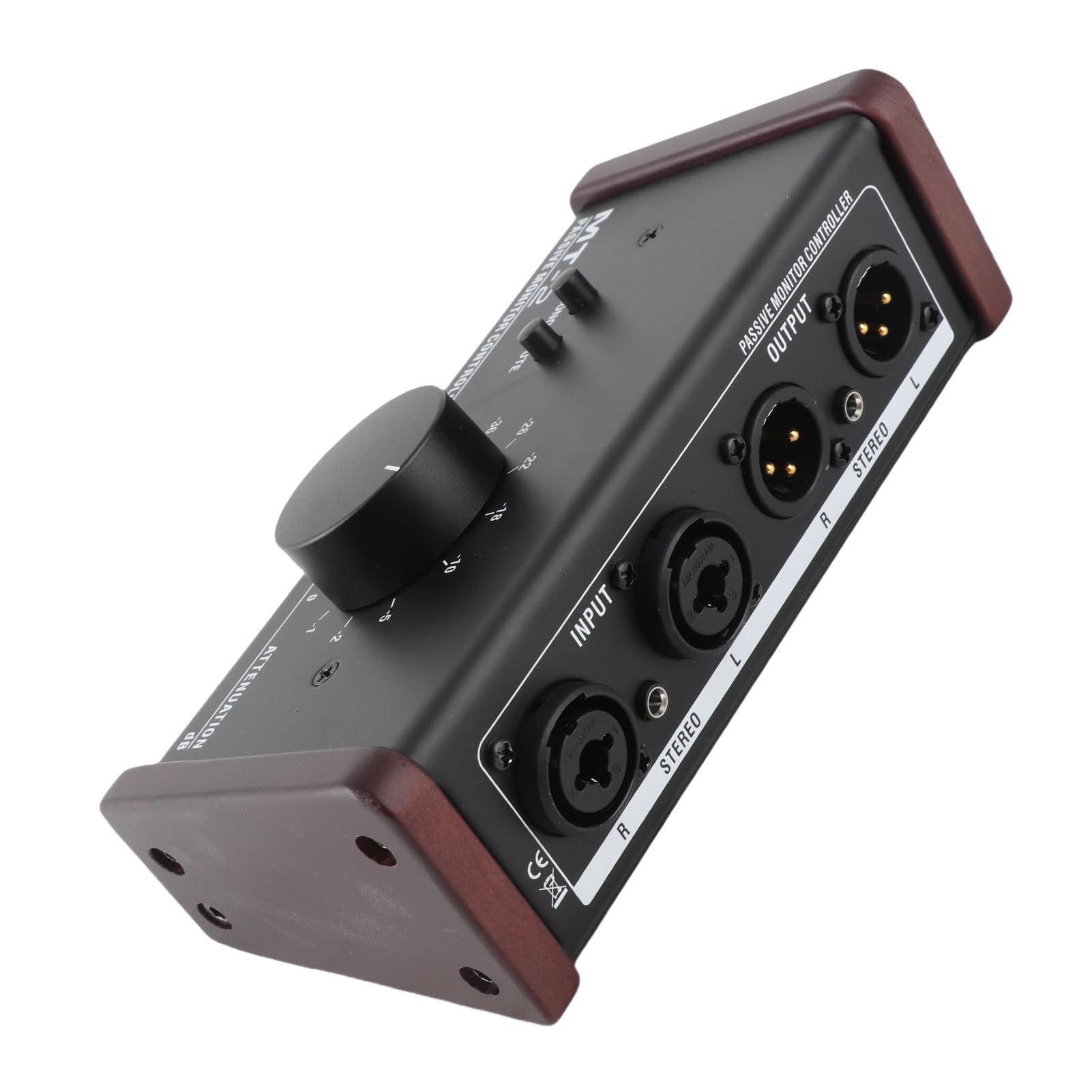 Gearwell Volume Controller, passiver Audioschalter, passiver -Controller mit XLR und 3,5 -mm -Schnittstellen -Stereo -Lautstereo -Lautstärke - -Steuerungsteuerungs -Audio -Level