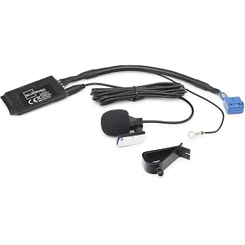BlueMusic Bluetooth Interface Music Hands-Free Calling 12 Pin from July 2010 Compatible with VW: RCD RNS 200 210 300 315 500 