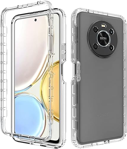 Miniatura 6 de Funda para Honor X9 (4G/5G)/X30/Magic4 Lite Any-NX1 Funda con protector de pantalla de vidrio templado suave 360° cuerpo completo a prueba de golpes