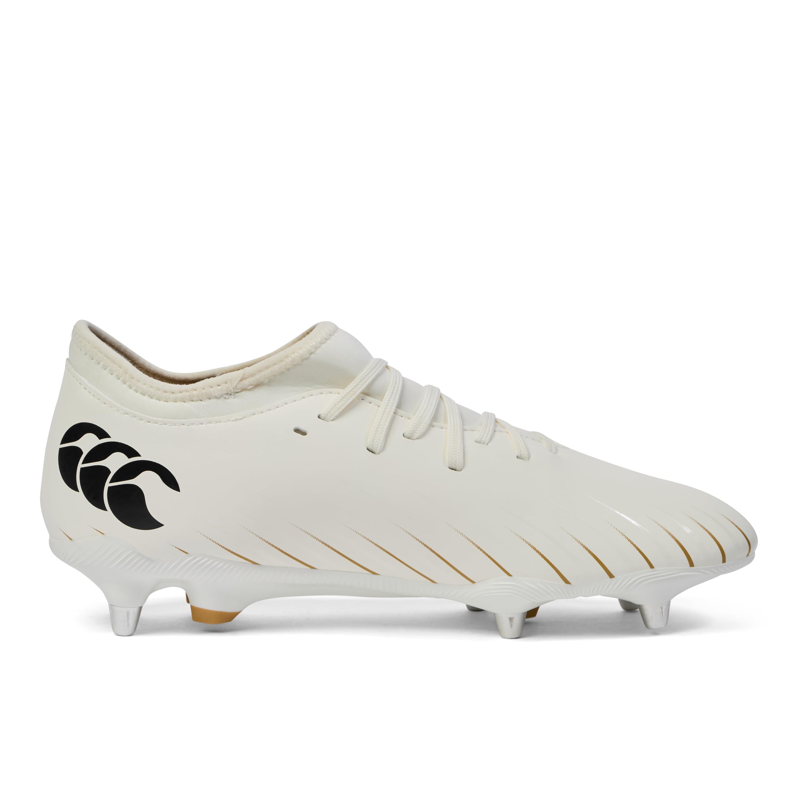 Canterbury Speed Falcon Team - Scarpe da Rugby Unisex, per Adulti, Colore: Bianco