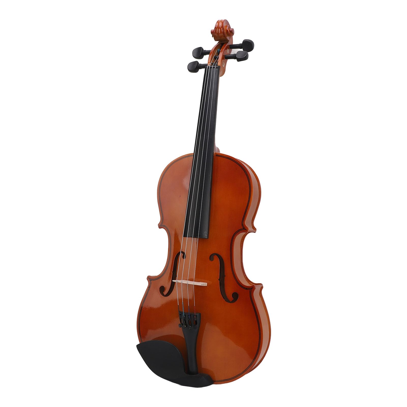 Viola per Principianti, Strumento Musicale Viola per Studenti in Legno con Custodia Triangolare per Esercitazione e Performance