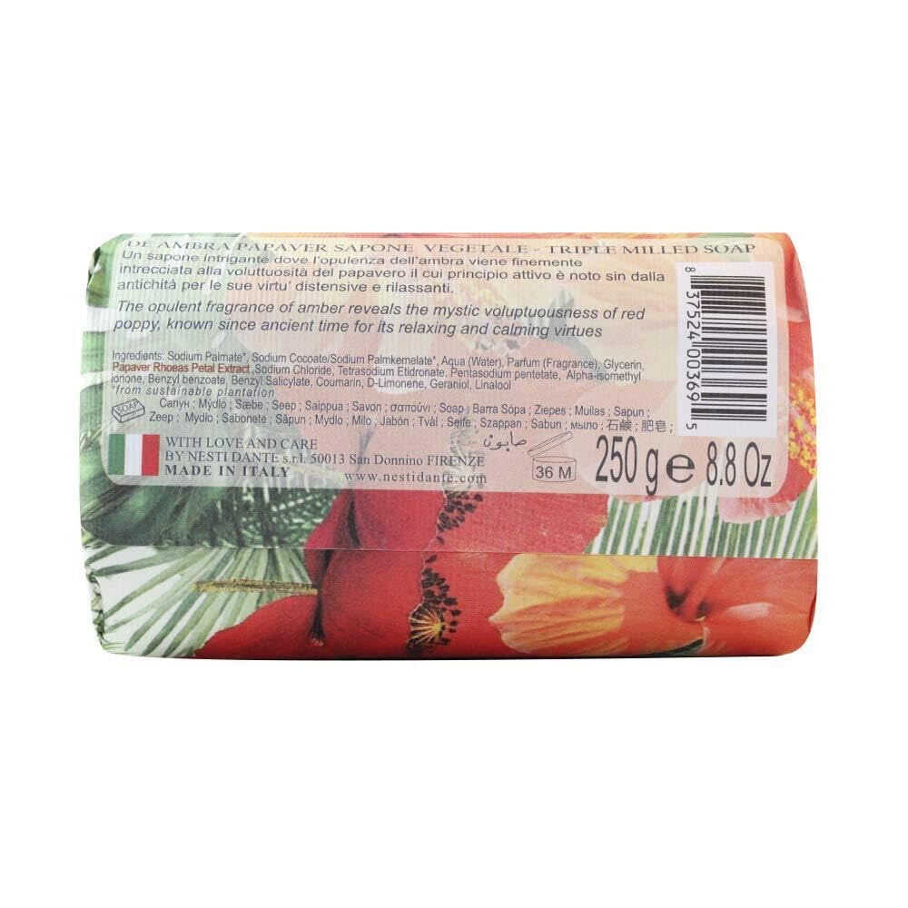 With Love And Care Katı Sabun 250 Gr (De Ambra Papaver)
