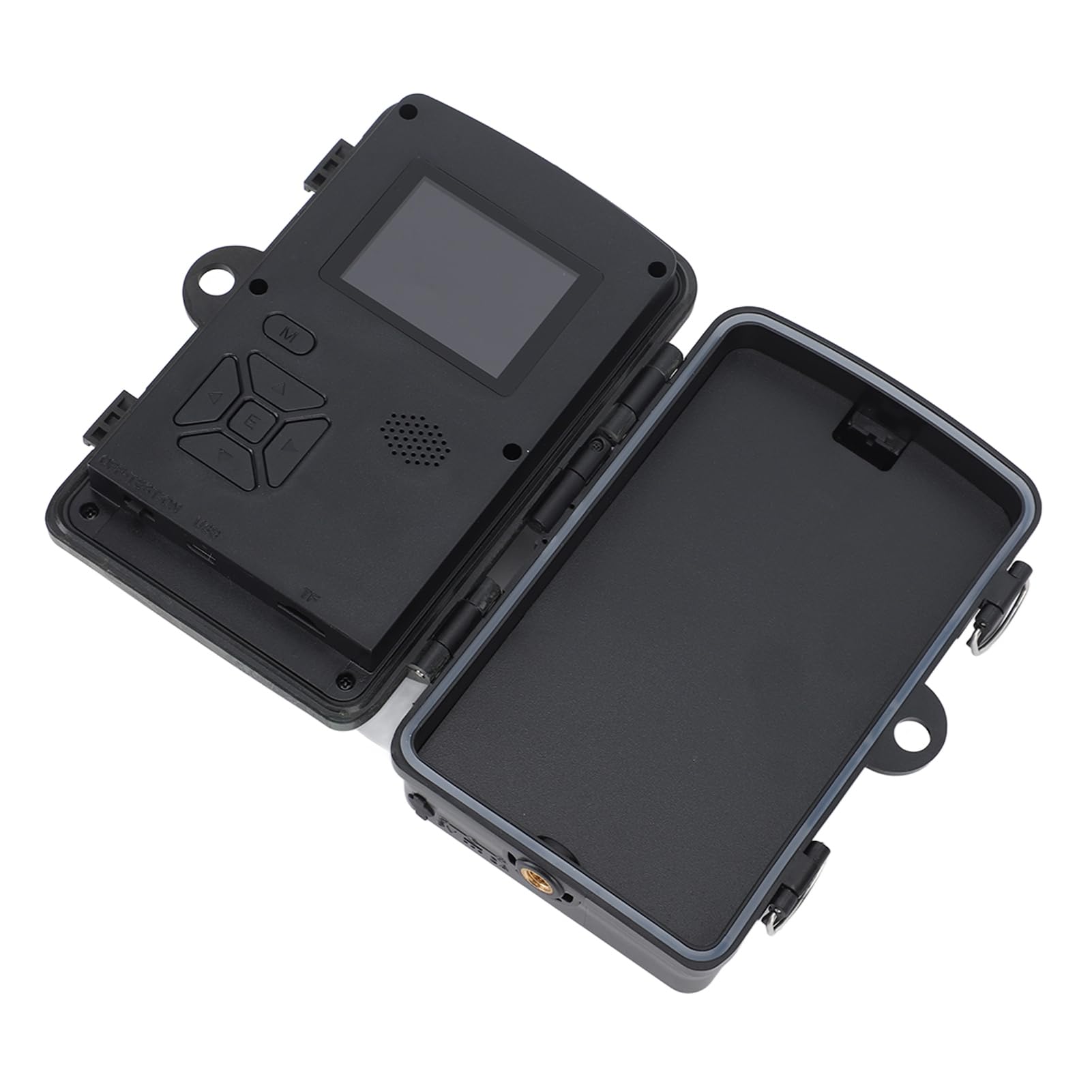 Jectse Cámara de Rasteo, Cámara de Caza 1080p HD 16MP con -Disparador 0.7S Activada por Movimento, Visonn Nocturna por Movimiento PIR, Resistente Al Agua IP66, Lente de Ángulo de 60