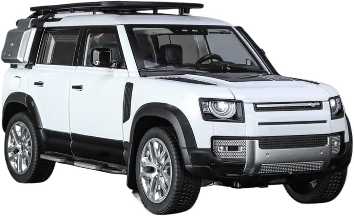 1:18 model alloy car model, music sound function, off-road vehicle, green(Q1002B Box White)