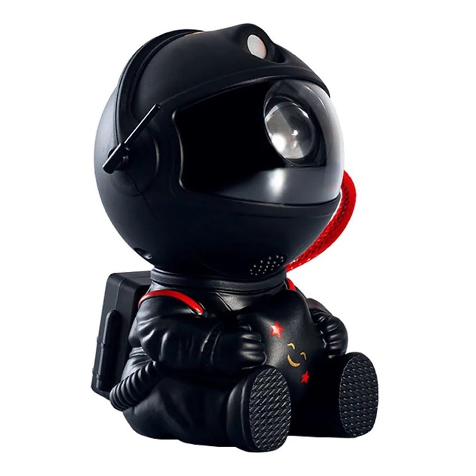TRDEWR Spaceman Projector Starry Sky Galaxy Stars Night Light LED Lamp for Bedroom Room Decor Decorative Nightlight Create an Atmosphere(Black)
