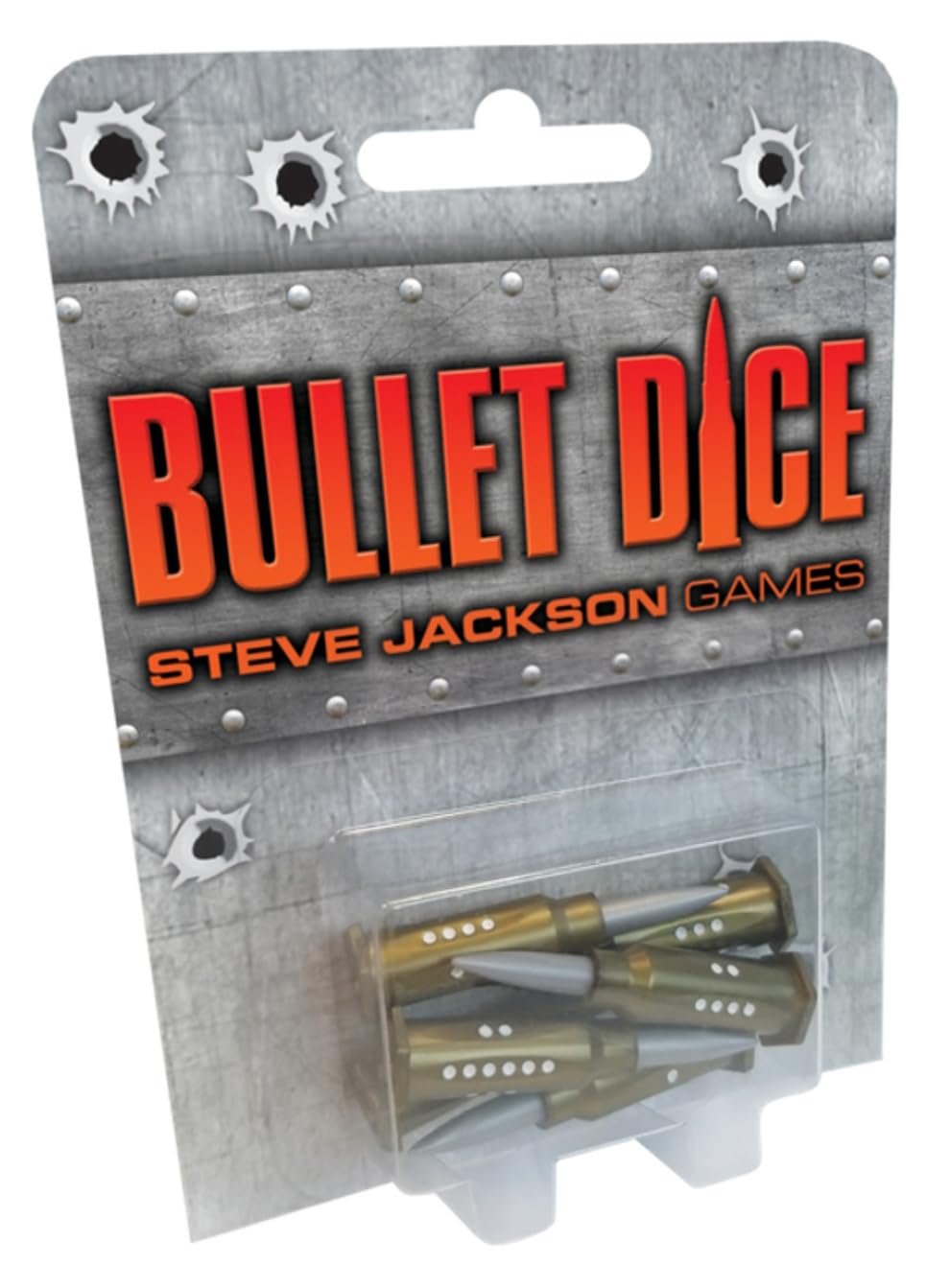 Bullet Dice 2nd Edition | Custom Dice, Perfect for use with Steve Jackson Games, DND, RPGs, Tabletop Games, and Role-Playing Adventures
