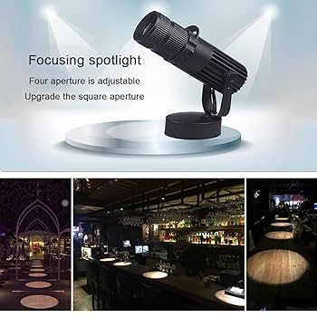 Amazon.co.jp : LEDピンスポットビームスポットライト、カラフル