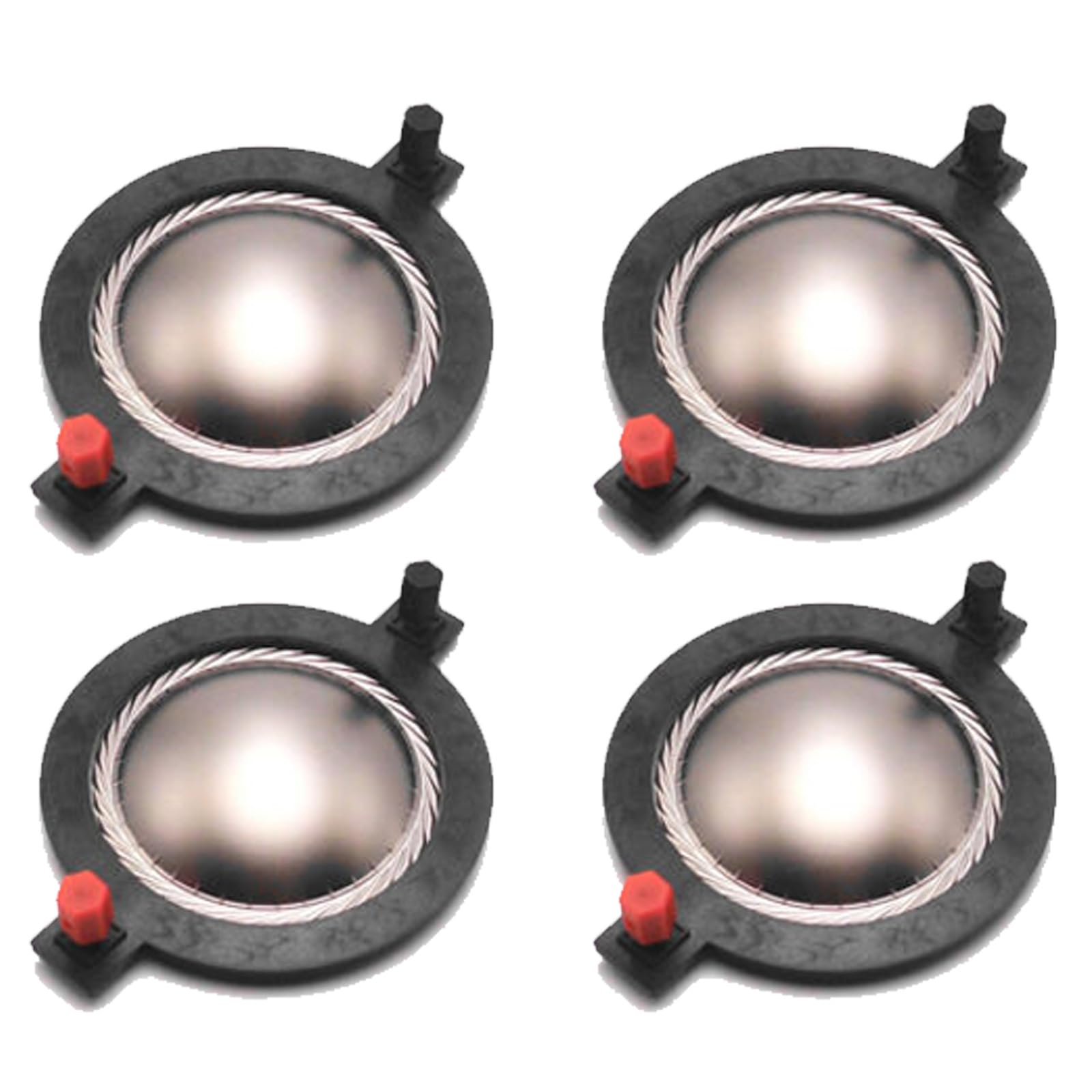 4X Replacement Titanium Diaphragm Voice Coil Compatible with B&C DE75TN, DE750TN, DE82, DE82TN, DE85TN, Horn Driver 8 Ohms
