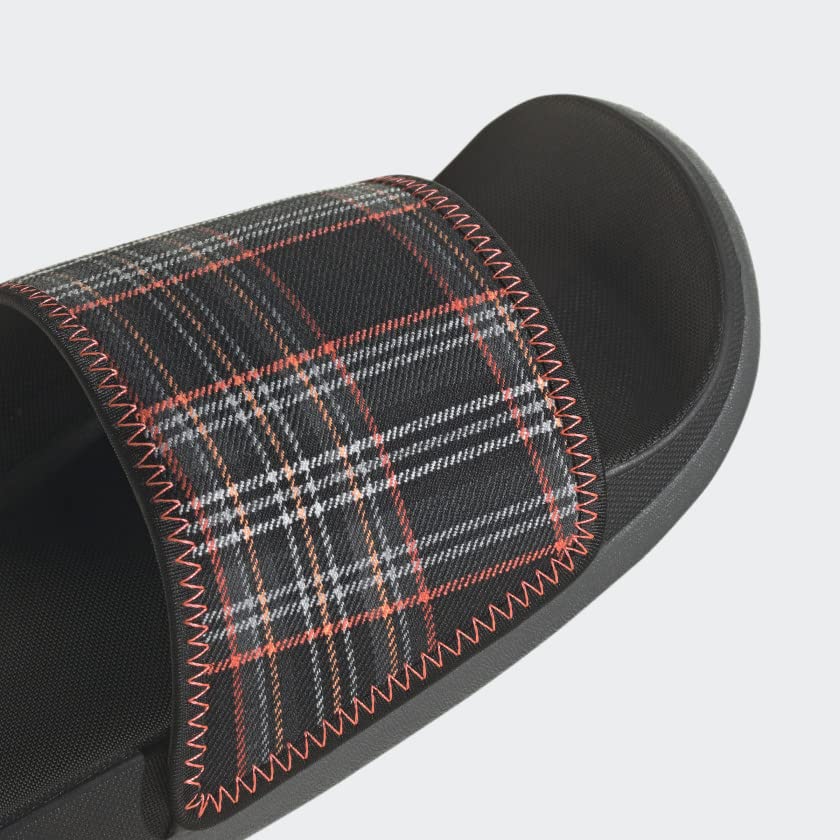 Image of adidas Adilette Comfort Slides Men's, Black, Size 8