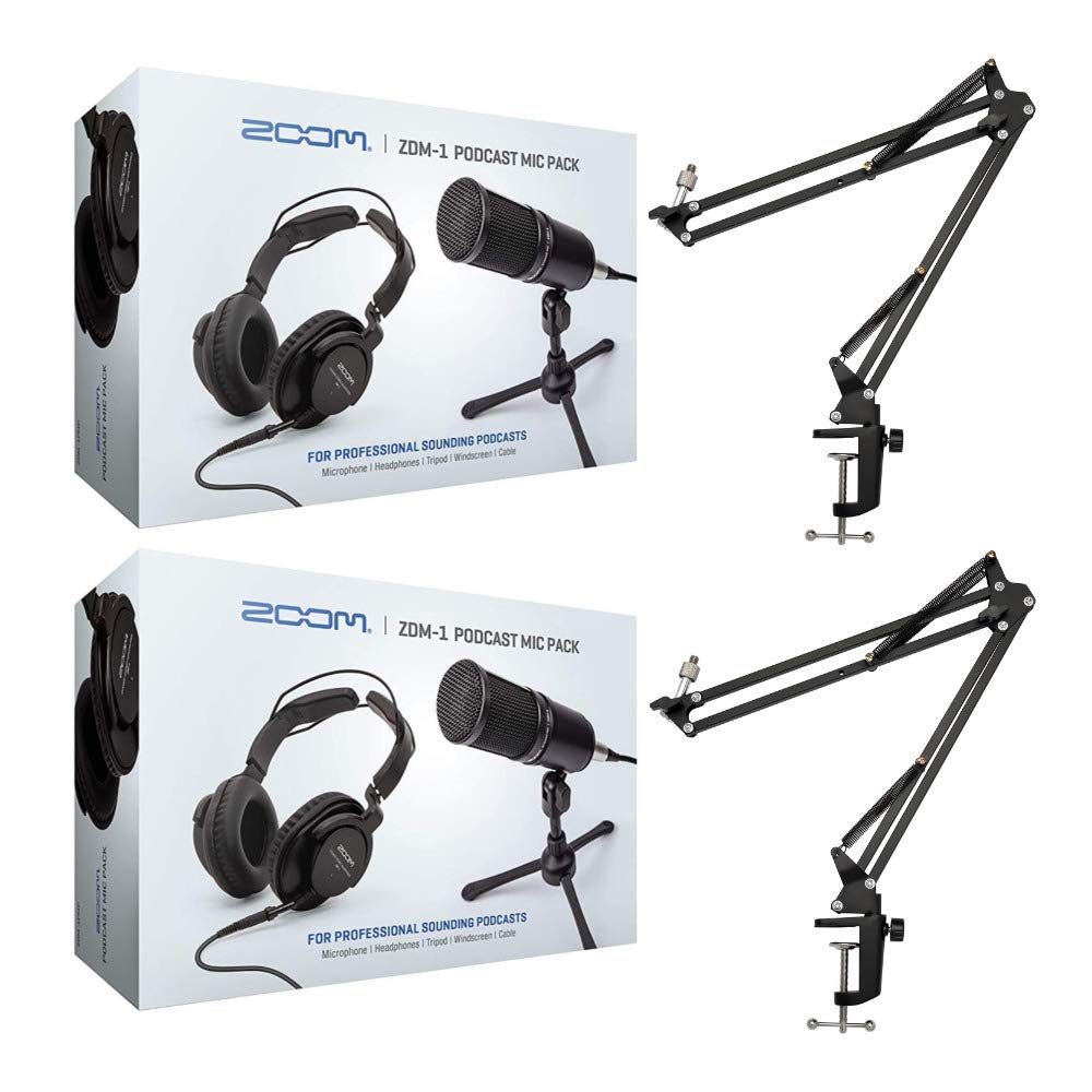 Zoom Zdm Person Podcast Mic Pack Kit Headphones Desertcart INDIA