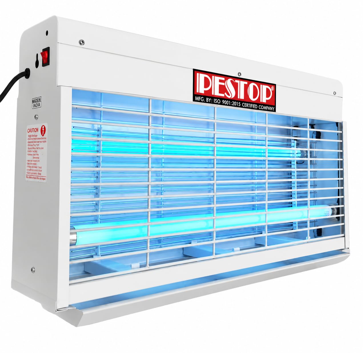 Pestop Flying Insect Killer, Mild Steel Body, High-Voltage Fly Trap for Home, Kitchen, Restaurants, Hotels and Offices-image-37