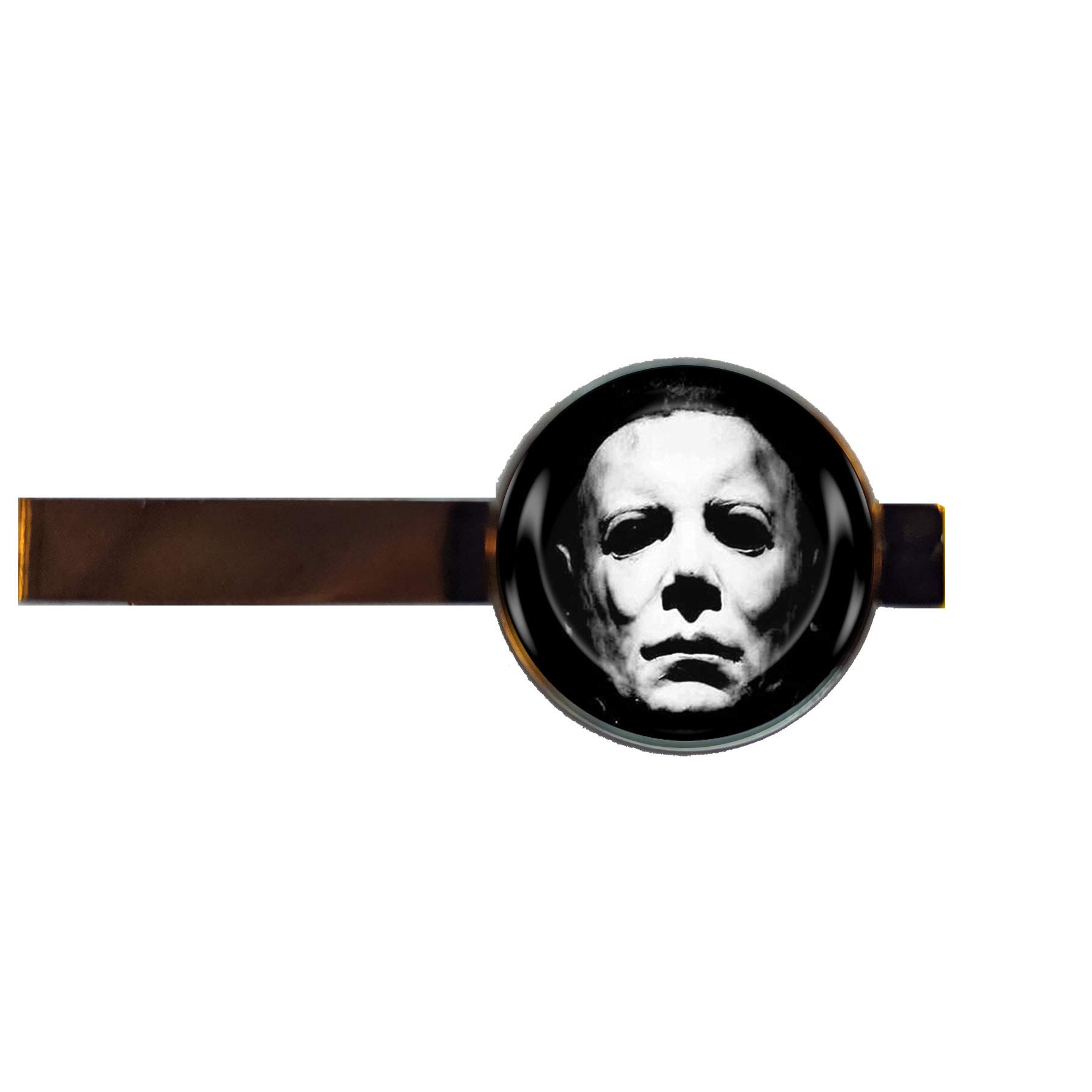 Chaoticfashion Halloween tie Clip Jewelry Michael Myers Gift Charm