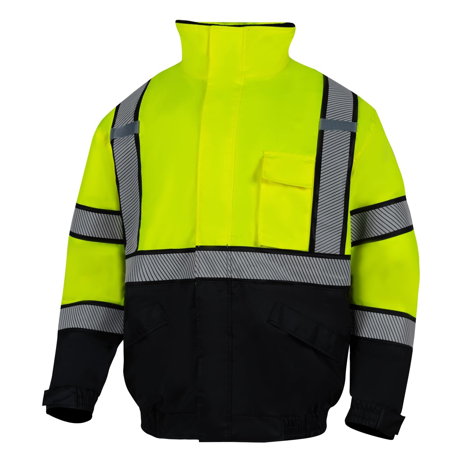 VENDACE Hi Vis Reflective Safety Winter Jacket
