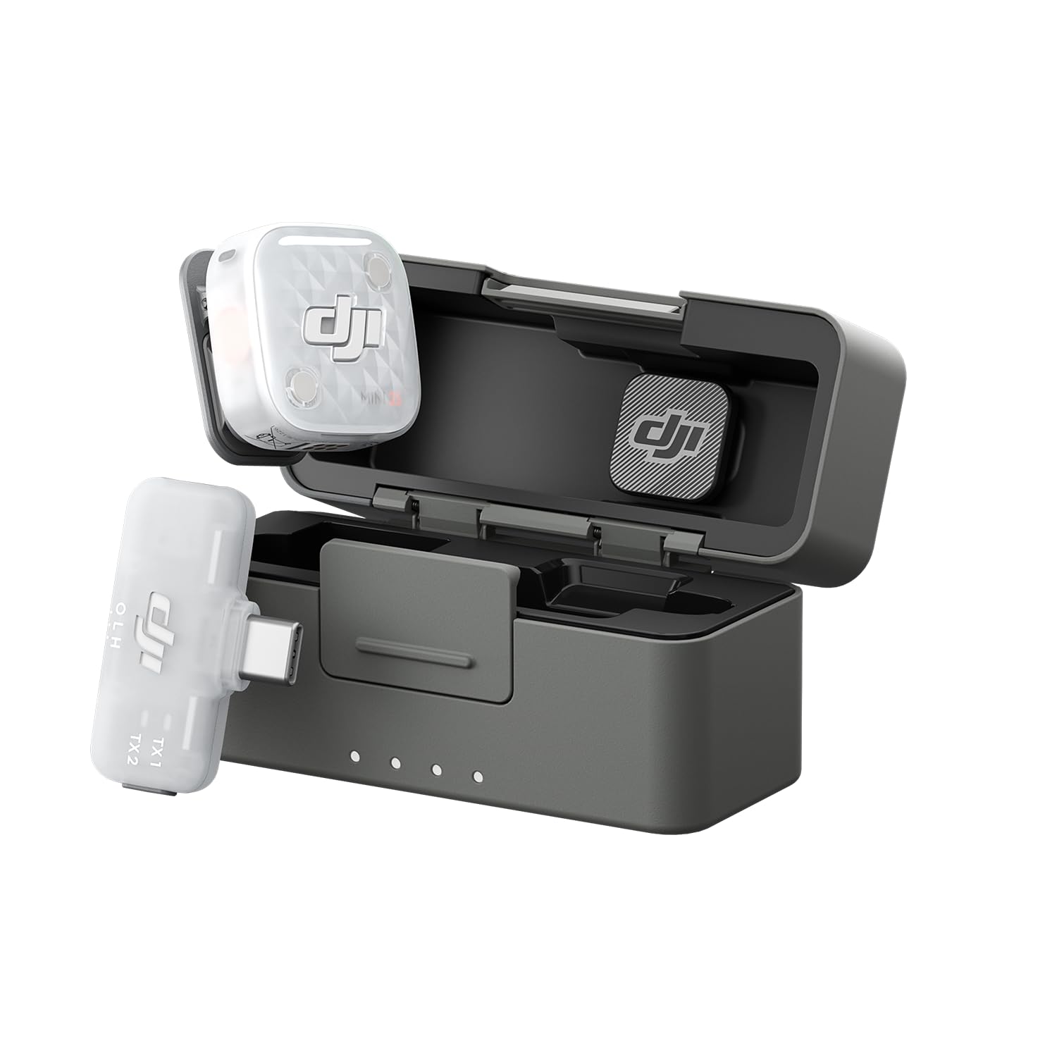 Amazon.co.jp: DJI Mic Mini 2S（1 TX + 1 モバイルRX + 充電ケース