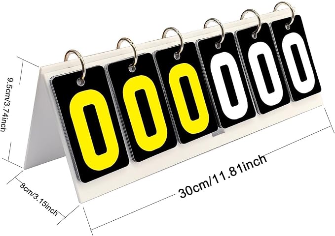 Marcador digital deportivo con 6 dígitos miniatura 4