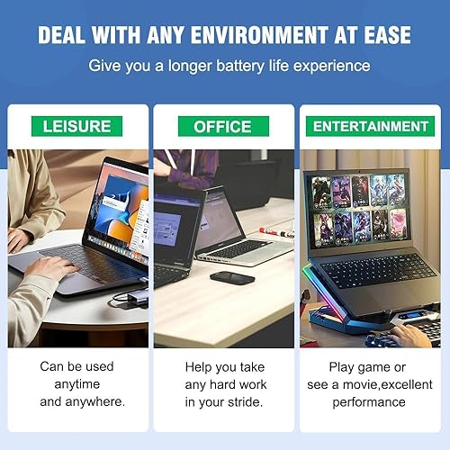 Miniatura 3 de ETESBAY X230 11.1V 94WH 42T4899 42T4900 42T4942 42T4872 42T4865 42T4866 Reemplazo de batería para portátil Lenovo Thinkpad X230I X220I X220S 455