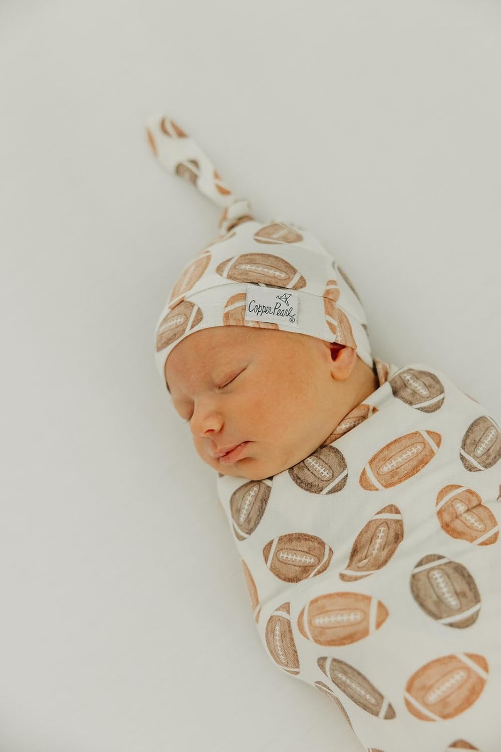 Copper Pearl Baby Swaddle Blanket - Premium Knit Baby Blanket, Large Soft Stretchy Receiving Blankets for Baby Boy and Girl, Swaddles for Newborn, Infant, and Toddler (Blitz)