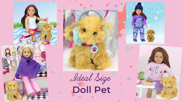 Amazon.com: Sophia's Golden Plush Puppy Dog and Accessories Set