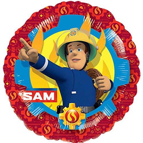 Amscan International 3571401 Folie balloonsd-c: Feuerwehrmann Sam
