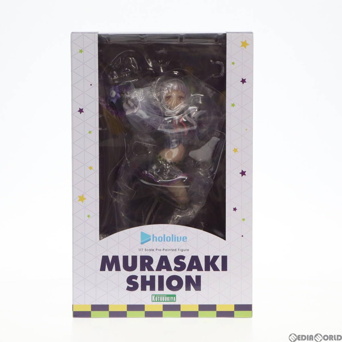 KOTOBUKIYA - コトブキヤショップ限定特典付属 紫咲シオン(むらさきしおん) ホロライブプロダクション 1/7 完成品 フィギュア(PV017) コトブキヤ 紫咲シオン