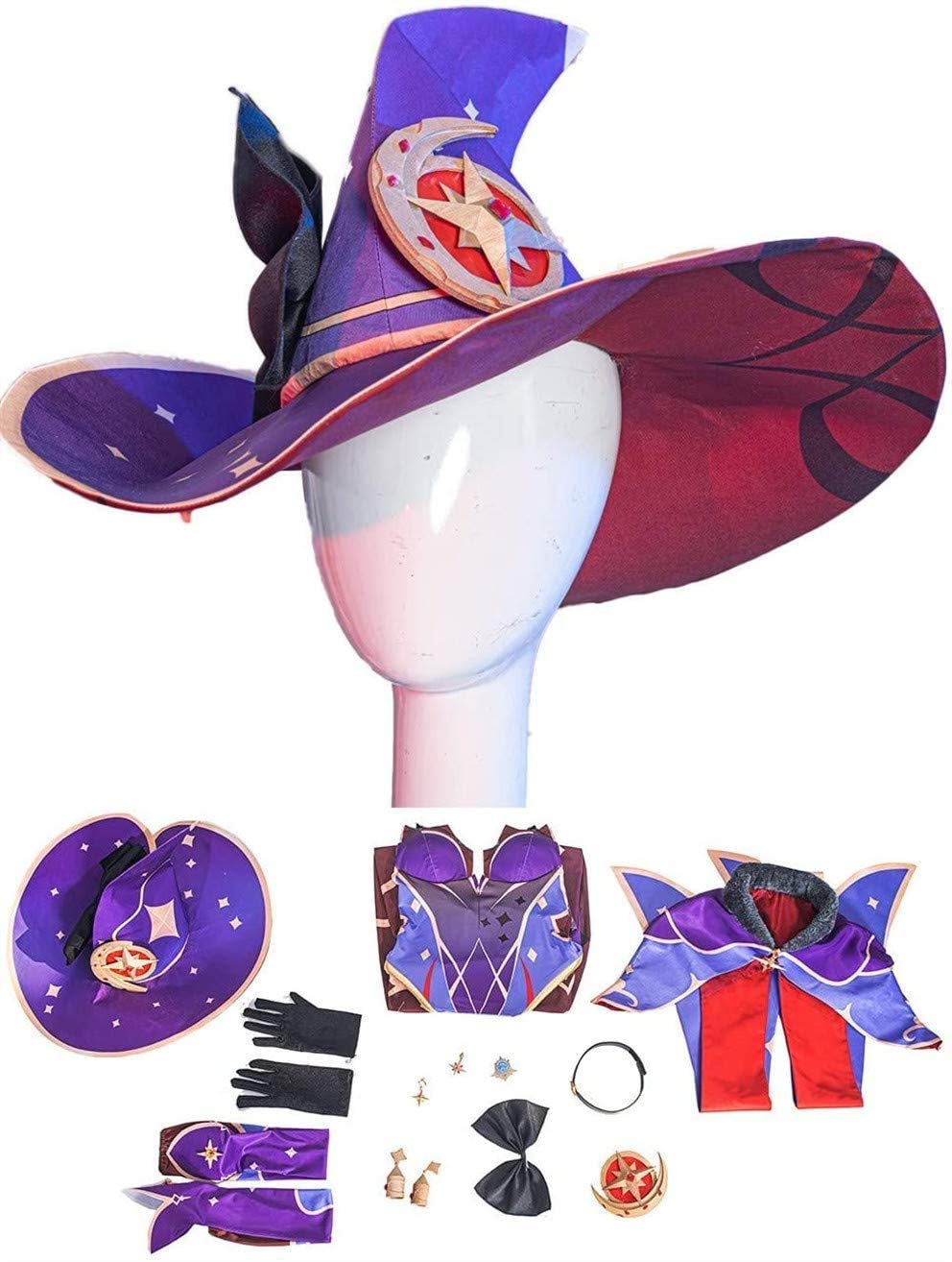 コスプレ衣裝 原神 げんしん風 モナ コスプレセット ウィッグ 靴