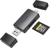 Vista 1 de CFexpress - Lector de tarjetas tipo A, USB 3.2 Gen 2 de 10 Gbps, puerto USB A y C, compatible con Sony Alpha 1/a7S III/7 IV A7M4/FX3/FX6