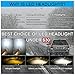 HiVehicle H7 Led Headlight Bulbs 72W - 7600LM Conversion Kits 6000K Single Beam-Waterproof-Extremely Bright-Instant Start-C6 Led Bulb Replacement for Halogen,2pcs