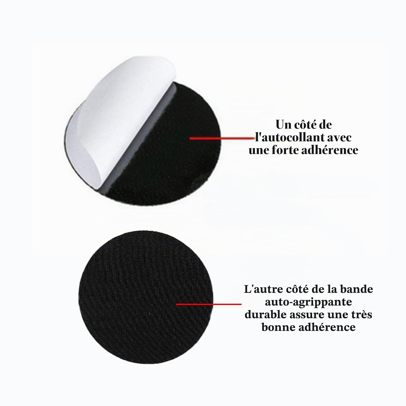 2 Pièces Disque Auto-agrippant Adhésif 125mm Plateau Polissage | 5 Pouces Plateaux Poncage avec Autocollant Rond, Plateau de Poncage pour Réparation