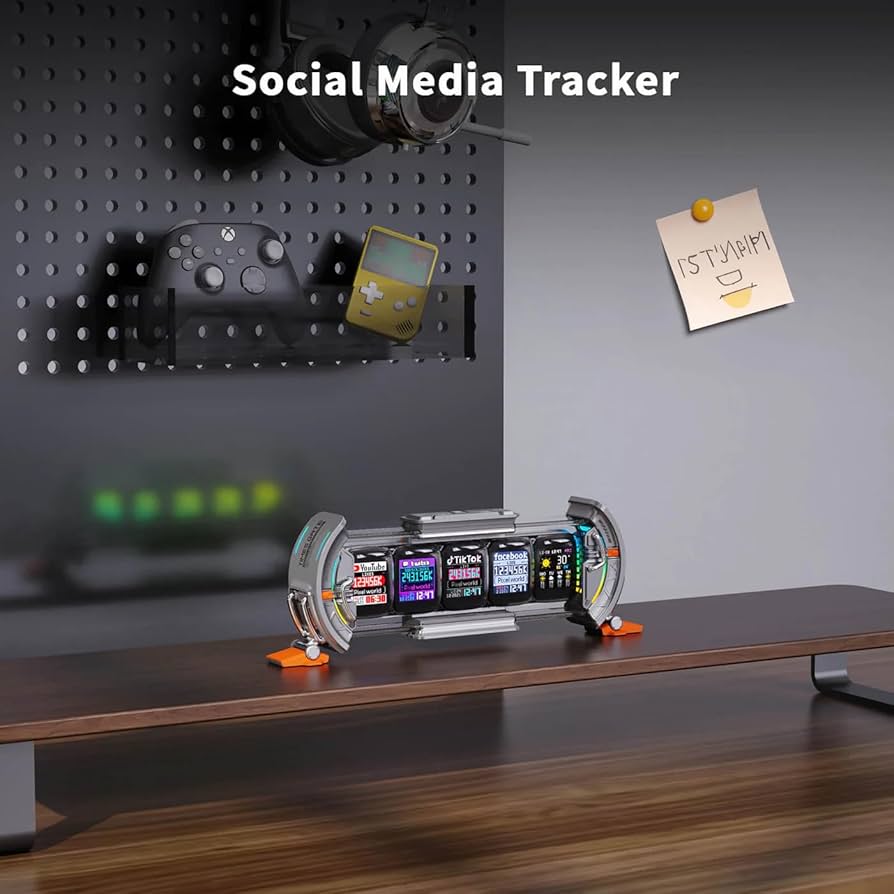 Amazon.co.jp: Divoom Times Gate Pixel Art 情報ディスプレイデジタル