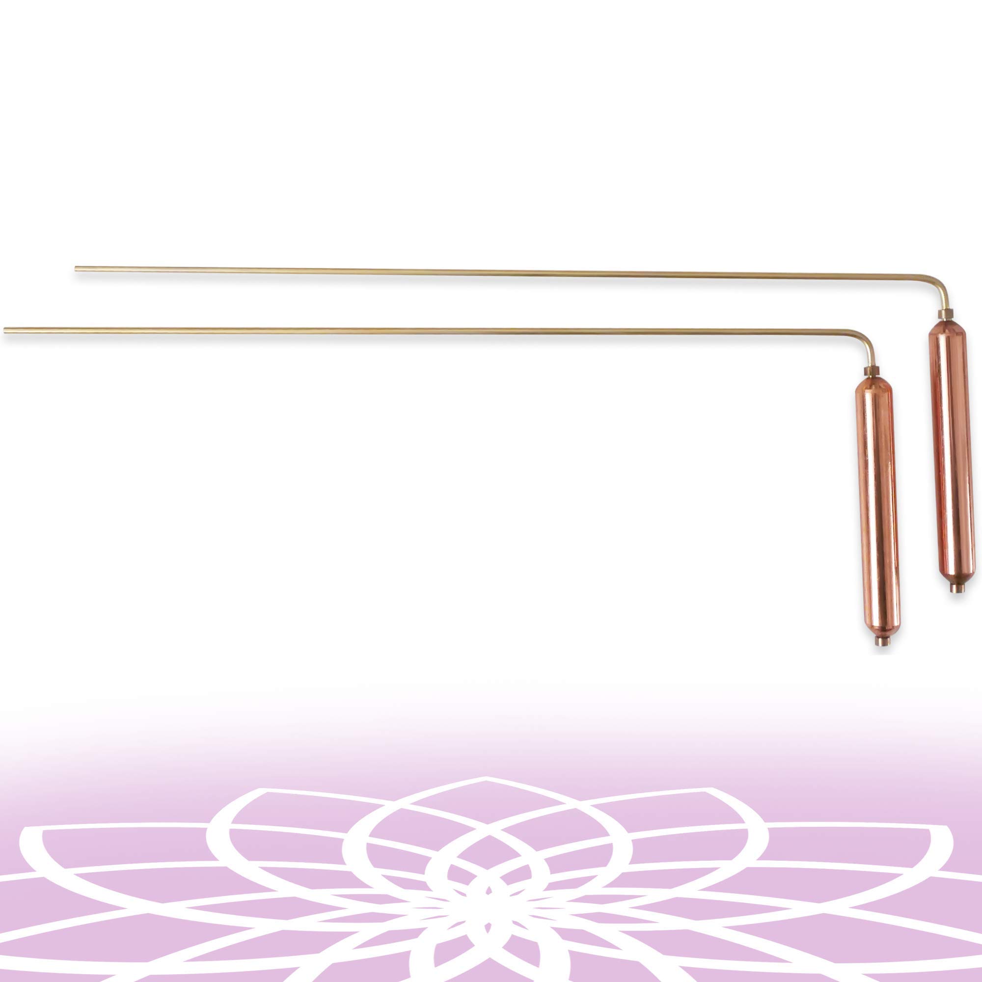 Buy Vibratis PREMIUM Model Professional Brass Dowsing Rods & Dowsing