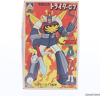 Amazon | [PTM]1/440 無敵ロボ トライダーG7(アニメスケール