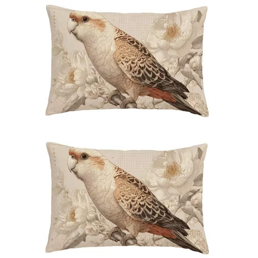 Housse de coussin extérieur imperméable 80x100cm pour un salon de jardin exotique