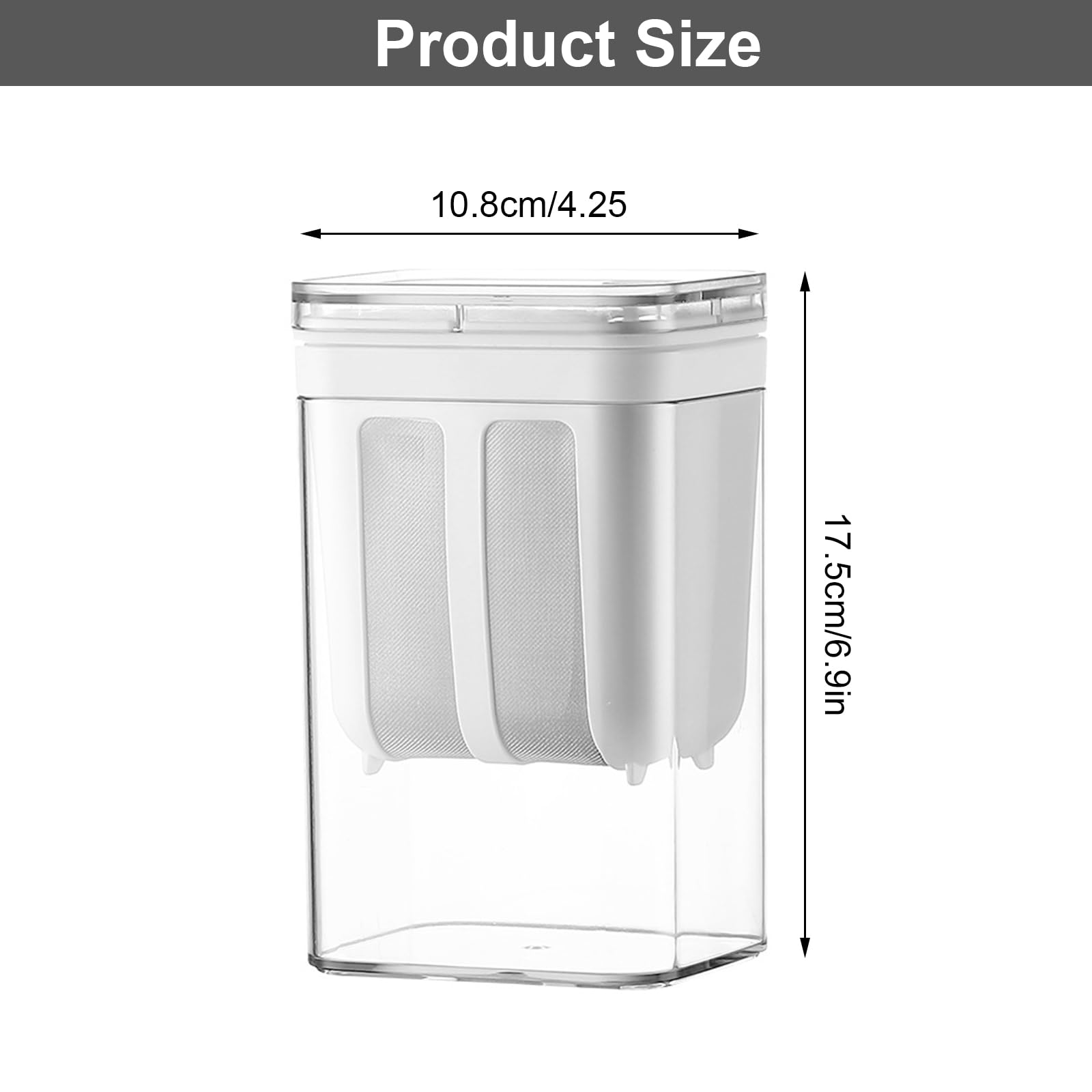 Estrattore di yogurt greco da 1100 ml con filtro a rete in acciaio inox e coperchio per yogurt, yogurt, yogurt, yogurt, yogurt, per filtrare succo, latte e formaggio, lavabile