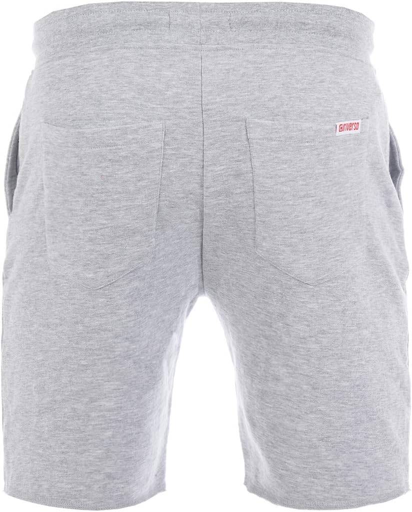 Short De Sport Homme Riverso RIVMax - Coton/Polyster | Noir, Rouge, Bleu, Gris, Rose, Vert | Tailles S-5XL