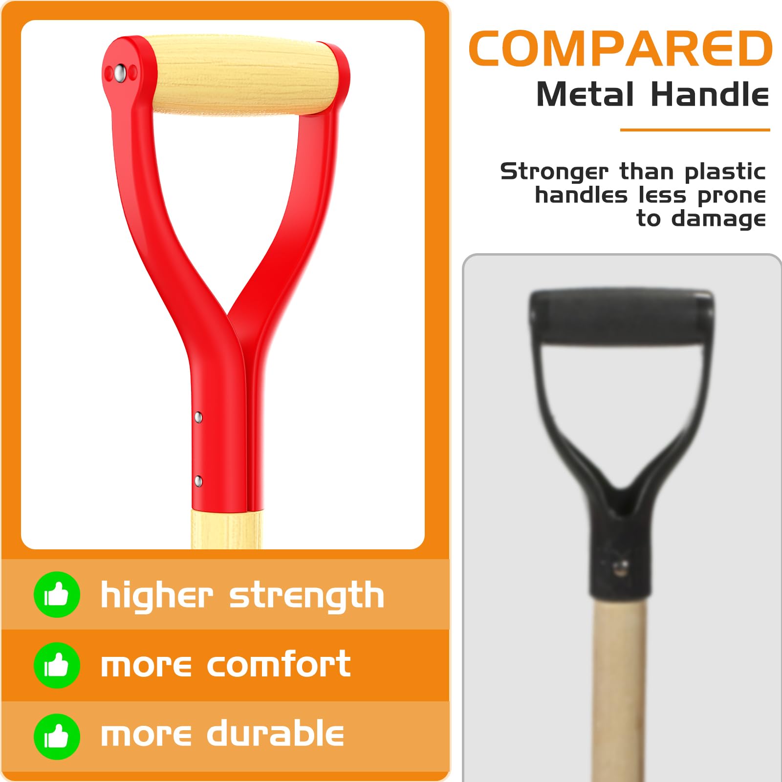 HIGHLIGHT Spade Shovel - Durable Garden Tool -7 HIGHLIGHT Spade Shovel - Durable Garden Tool -7