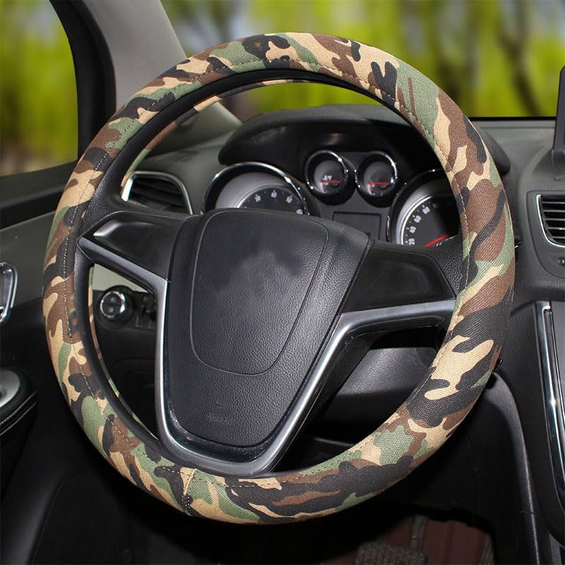 Unisex's Camo Steering Wheel Cover 2018 38cm Army