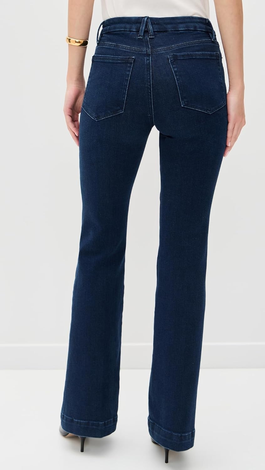 Good American Women's Good Legs Flare Compression Jeans - Image 3